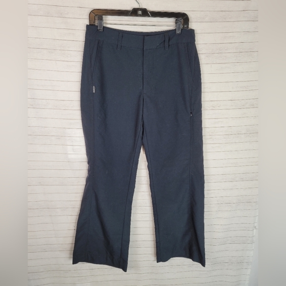 PATAGONIA BLACK STRAIGHT LEG BOOT CUT CASUAL PANTS, SZ 10